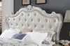 Furniture of America CM7243WH-CK-BED Rosalind - California King Bed - Pearl White