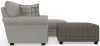 Jackson Furniture Industries 3345/46/76/12-26 Livingston - 2 Piece Sofa Chaise With Comfort Coil Seating, 40