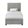 Intercon UB-BR-KCYTWN-SMK-C Intercon UB-BR-KCYTWN-SMK-C Kaycee - Twin Storage Bed - Smoke