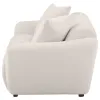 Coaster Fine Furniture 509302 Destino - Chenille Upholstered Splayed Arm Loveseat - Greige