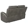 Coaster Fine Furniture 603432PPP Brickston - Triple Power Reclining Loveseat - Charcoal