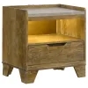 Coaster Fine Furniture 222971Q-S5 Henderson - 5 Piece Queen Bedroom Set - Medium Oak