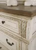 Ashley Furniture B743-31 Realyn - Dresser - 7-drawer - White / Brown / Beige