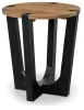 Ashley Furniture T726-6 Hanneforth - Round End Table - Brown