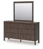 Ashley Furniture PCB2614B1 Ashley Furniture PCB2614B1 Pamytta - Dresser And Mirror - Brown