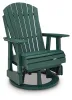 Ashley Furniture PCP115-820 Shell Beach - Swivel Glider Chair - Green