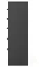 Ashley Furniture PCB1118-46 Ashley Furniture PCB1118-46 Broachmyn - Five Drawer Chest - Black / Gray