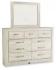 Ashley Furniture B331B1 Ashley Furniture B331B1 Bellaby - Dresser, Mirror - Whitewash