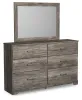 Ashley Furniture B2587B1 Ashley Furniture B2587B1 Ralinksi - Dresser, Mirror - Gray