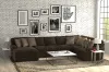 Jackson Furniture Industries 4376/72/75/30-49 Jackson Furniture Industries 4376/72/75/30-49 Mammoth - 3 Piece Sectional With LSF Chaise - Chocolate