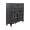 Liberty Furniture 615-BR32-B Americana Farmhouse - 12 Drawer Chesser - Black