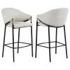 CoasterEssence 183437 Chadwick - Fabric Upholstered Bar Chair (Set of 2) - Beige