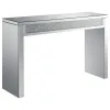 CoasterElevations 722499 Gillian - Mirrored Acrylic Entryway Console Table - Silver
