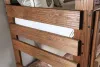 Furniture of America AM-BK500-BED-SLAT Pollyanna - Twin Bed With 3 Slat Kits - Mahogany
