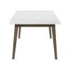 Liberty Furniture 618-T3864 Edison - Rectangular Leg Table With Faux Marble Top - Brownstone