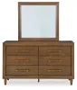 Ashley Furniture B615B1 Lyncott - Dresser And Mirror - Brown