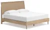Ashley Furniture B1199/231/36/58/156/B100-14 Ashley Furniture B1199/231/36/58/156/B100-14 Cielden - 5 Pc. - Dresser, Mirror, King Panel Bed - Two-Tone