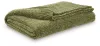 Ashley Furniture A1001178 Ashley Furniture A1001178 Anawood - Throw (Set of 3) - Olive Green