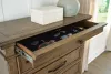 Ashley Furniture PCB782-46 Karallin - Seven Drawer Chest - Medium Brown