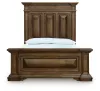 Ashley Furniture PCB949B2 Ashley Furniture PCB949B2 Frantanna - Queen Panel Bed - Brown
