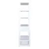 Liberty Furniture 2030WH-AB3970 Liberty Furniture 2030WH-AB3970 East End - Accent Bookcase - Wirebrushed White