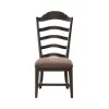 Liberty Furniture 297-C2001S Paradise Valley - Upholstered Ladder Back Side Chair - Saddle Brown