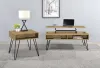 CoasterEssence 723368 Fanning - Engineered Wood Lift Top Coffee Table - Golden Oak