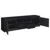 Coaster Fine Furniture 706223 Winfield - 2-Door TV Stand Media Console - Black