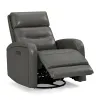 Liberty Furniture 06CC-13P Liberty Furniture 06CC-13P Rosslyn - Swivel Glider Recliner P3 - York Charcoal