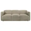 Coaster Fine Furniture 509814 Dorset - Fabric Upholstered Round Track Arm Sofa - Brown