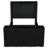 Coaster Fine Furniture 315945Q Centergrove - Upholstered Queen Wingback TV Bed - Black