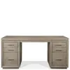Riverside Furniture 39630 Prelude - Executive Desk - Light Brown