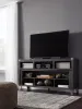 Ashley Furniture W901-68 Todoe - LG TV Stand w/Fireplace Option - Gray