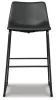 Ashley Furniture D372-630 Ashley Furniture D372-630 Centiar - Tall UPH Barstool (Set of 2) - Black