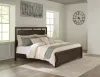 Ashley Furniture B441/31/36/46/82/97 Ashley Furniture B441/31/36/46/82/97 Covetown - 5 Pc. - Dresser, Mirror, Chest, King Panel Bed - Dark Brown