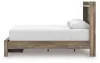 Ashley Furniture PCB2005B4 Ashley Furniture PCB2005B4 Elbrim - Queen Panel Storage Bed - Brown