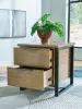 Ashley Furniture T602-3 Montia - Rectangular End Table - Light Brown