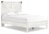 Ashley Furniture EB4121B2 Shawburn - Full Panel Platform Bed - Whitewash