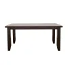 CoasterEveryday 102721 Dalila - Rectangular Wood Dining Table - Cappuccino