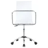 CoasterEssence 801436 Amaturo - Acrylic Adjustable Home Office Desk Chair - Clear