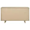 Coaster Fine Furniture 225043 Kailani - 9-Drawer Dresser Cabinet - Beige Oak