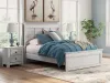 Ashley Furniture PCB1171B2 Makidern - Queen Panel Bed - Whitewash