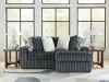 Ashley Furniture 98105S16 Ashley Furniture 98105S16 Midnight-Madness - 2-Piece Sectional With RAF Corner Chaise - Gunmetal