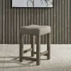 Liberty Furniture 172-OT9001 Parkland Falls - Upholstered Console Stool - Weathered Taupe