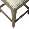 Liberty Furniture 615-OT9001 Americana Farmhouse - Upholstered Console Stool - Dusty Taupe