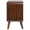 CoasterEssence 205132 Robyn - 2-Drawer Nightstand - Dark Walnut