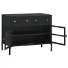 CoasterElevations 951761 Sadler - 2-Drawer Metal Accent Storage Cabinet - Matte Black