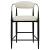 Coaster Fine Furniture 121184 Tina - Fabric Upholstered Counter Chair (Set of 2) - Beige