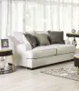 Furniture of America SM1212-LV Skyline - Loveseat - Pewter / Gray