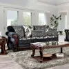 Furniture of America SM6218-SF Whitland - Sofa - Dark Gray
